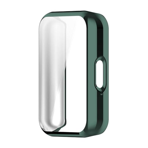 Schutzhülle aus gehärtetem Glas für Samsung Galaxy Fit 3, Samrt Uhrenarmband, vollständige Abdeckung, Displayschutzfolie, Fit3 Bumper Cover Schutzhülle aus gehärtetem Glas für Samsung Galaxy Fit 3, Samrt Uhrenarmband, vollständige Abdeckung, Displayschutzfolie, Fit3 Bumper Cover von QEOTOH