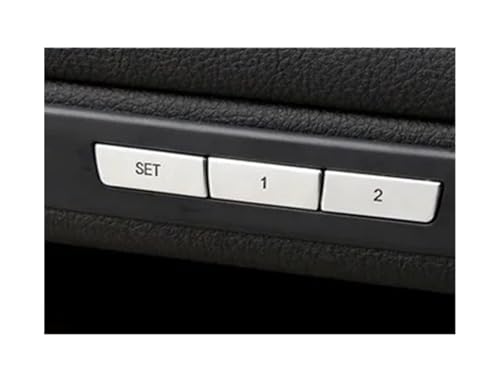 Fensterheber Schalter For F10 F07 F06 F12 F13 F01 F02 F20 F30 F32 Accessories Chrome ABS Car Interior Buttons Sequins Decoration Cover Trim Decals Taste Power Fenster(Style L) von QGBKLZNZHP