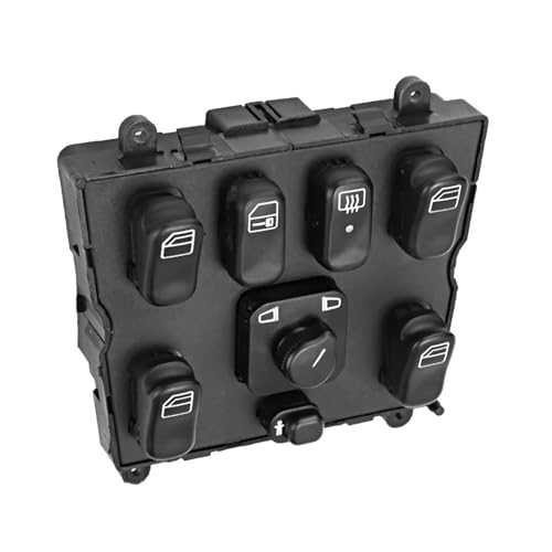 Fensterheber Schalter Für Benz W163 ML320 Ersatz A1638206610 Auto Fenster Schalter Fenster Schalter Power Fenster Master Switch Taste Power Fenster von QGBKLZNZHP