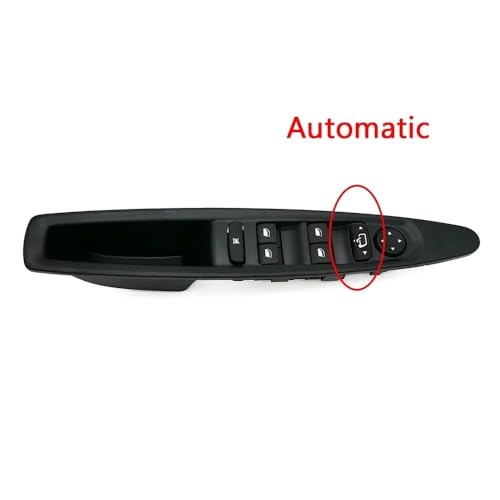 Fensterheber Schalter Für Citroen Für C4 2004 2005 2006 2007 2008 2009 2010 Power Fenster Control Schalter Auto Fensterheber Schalter Taste Power Fenster(Automatic Rearview) von QGBKLZNZHP