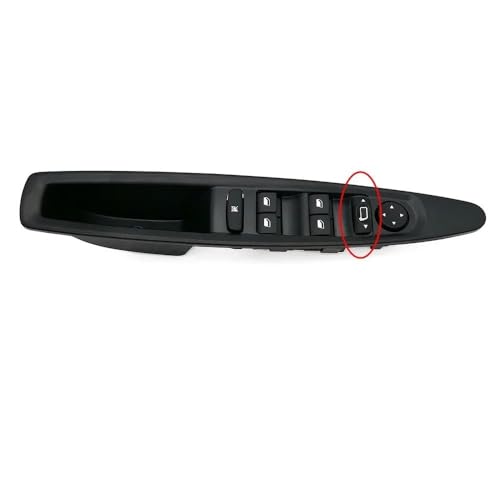 Fensterheber Schalter Für Citroen Für C4 2004 2005 2006 2007 2008 2009 2010 Power Fenster Control Schalter Auto Fensterheber Schalter Taste Power Fenster(Manual Rearview) von QGBKLZNZHP