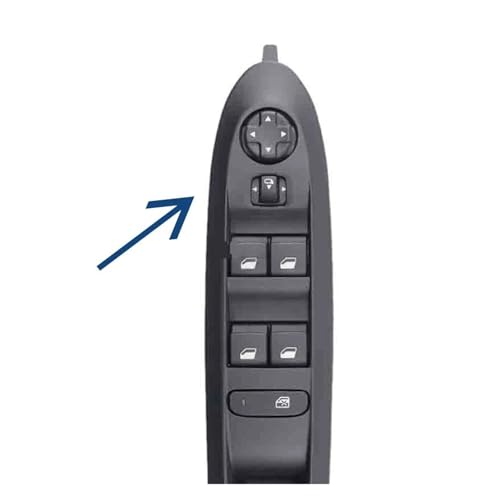 Fensterheber Schalter Für Citroen Für C4L Für C4 2013-2015 2016 98009290ZD Power Fenster Spiegel Glas Heber Control Schalter Control Taste Orange Hintergrundbeleuchtung Taste Power Fenster(With Foldin von QGBKLZNZHP