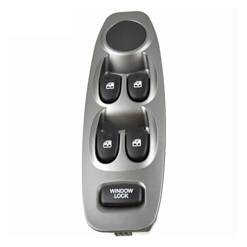Fensterheber Schalter Für Hyundai Für Accent 2000 2001 2002 2003 2004 2005 9357025000YN Silber POWER FENSTERSCHALTER LINKE Seite Ohne Elektrische Taste Taste Power Fenster(NO Rearview Mirror) von QGBKLZNZHP