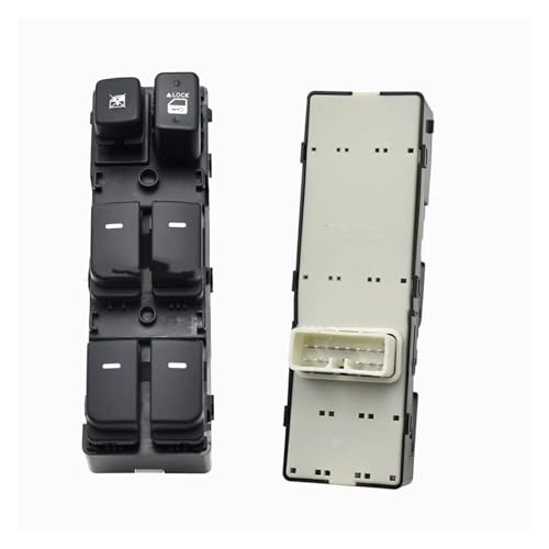 Fensterheber Schalter Für Kia Für Cerato 2011 2012 93570-1X000 Vorne Links Auto Fenster Control Schalter Elektrische Glas Heber Control Tasten Taste Power Fenster(White) von QGBKLZNZHP