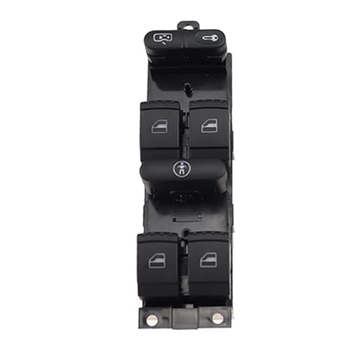 Fensterheber Schalter Für MK4 Für Jetta Für Bora Für PASSAT Für B5 Für GOLF Für Superb 2000 2001 2002 2003 2004 1J49598 Fenster Panel Master Control Schalter Taste Power Fenster(Aand3xSingle) von QGBKLZNZHP