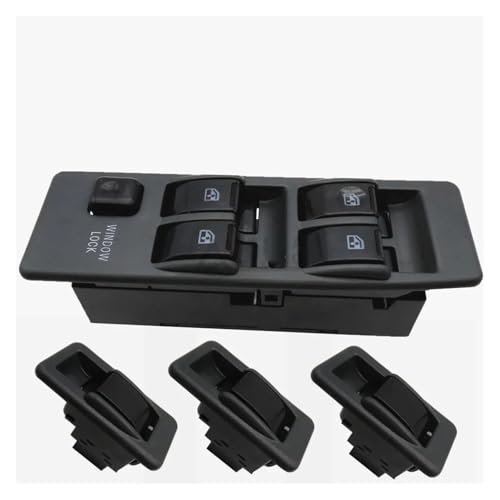 Fensterheber Schalter Für Mitsubishi Für Pajero V31 V32 MR753373 Vorne LHD Power Elektrische Fenster Schalter Master Controller Schalter Auto Ersetzen Teile Taste Power Fenster(Set) von QGBKLZNZHP