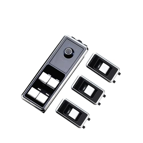 Fensterheber Schalter Für Range Rover L405 2013-2017 Sport L494 Entdeckung 5 L462 Auto Fenster Control Digital Schalter Nachrüstsatz Taste knopf Taste Power Fenster(4PCS For Window) von QGBKLZNZHP
