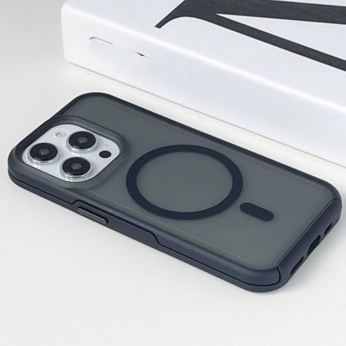QGGNMGT Farbige kabellose Ladehülle für iPhone 16 13 12 15 14Pro 13Pro Max, magnetisch, mattiert, Schutzhülle, Schwarz, für iPhone 16 Pro QGGNMGT Farbige kabellose Ladehülle für iPhone 16 13 12 15 14Pro 13Pro Max, magnetisch, mattiert, Schutzhülle, Schwarz, für iPhone 16 Pro von QGGNMGT