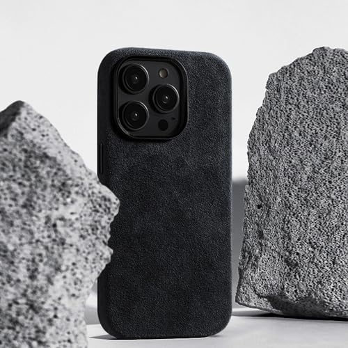 QGGNMGT Metallschutzhülle für iPhone 12 13 14 15 16 Pro Max, magnetische Anziehungskraft, hochwertige importierte Hülle, Schwarz, für iPhone 13 Pro Max QGGNMGT Metallschutzhülle für iPhone 12 13 14 15 16 Pro Max, magnetische Anziehungskraft, hochwertige importierte Hülle, Schwarz, für iPhone 13 Pro Max von QGGNMGT
