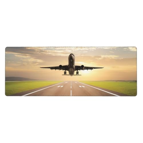 QGWDYYJQ Mauspad mit Flugzeugdruck, 30 x 80 cm, Tastatur-Pad, Schreibtisch-Schutz-Pad QGWDYYJQ Mauspad mit Flugzeugdruck, 30 x 80 cm, Tastatur-Pad, Schreibtisch-Schutz-Pad von QGWDYYJQ