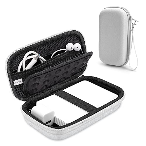 Hart Tasche für SanDisk Extreme Portable SSD Externe Festplatte USB Kabel, Tasche Elektronische Wasserdicht Reisetasche Tragen Etui Case 19 x 11 x 6cm von QH-Shop