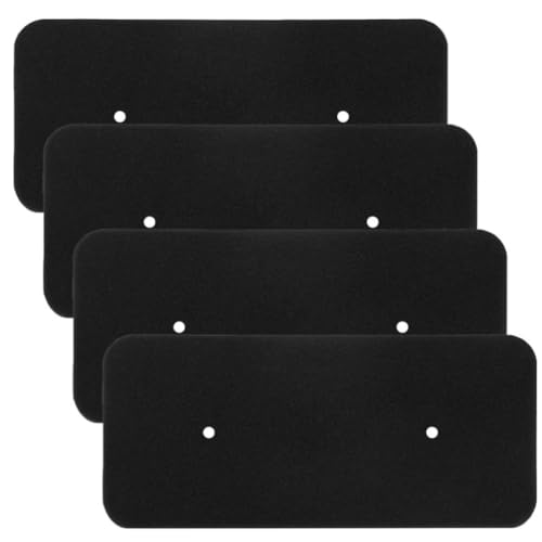 QHFlashbuy 4 Stück Trockner Filter Ersatz für Hoover Candy 40006731,Trockner Schwammfilter Filtermatte,Schwammfilter für Wäschetrockner Zubehörset 275 x 125 x 10mm von QHFlashbuy