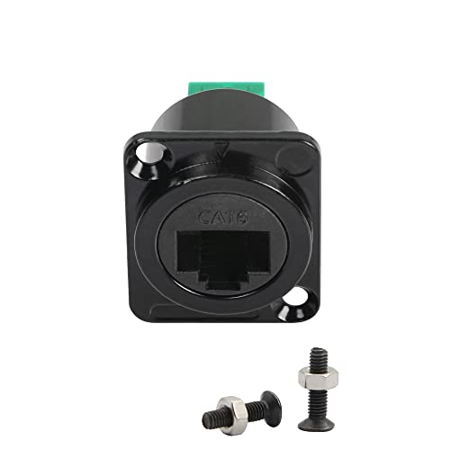 QIANRENON RJ45 Panel Mount Adapter CAT6 RJ45 8P8C Buchse auf PCB Schweißen Anschlüsse,XLR Panel/D-Typ Panel Mount, Für DIY Netzwerk Prüfung QIANRENON RJ45 Panel Mount Adapter CAT6 RJ45 8P8C Buchse auf PCB Schweißen Anschlüsse,XLR Panel/D-Typ Panel Mount, Für DIY Netzwerk Prüfung von QIANRENON