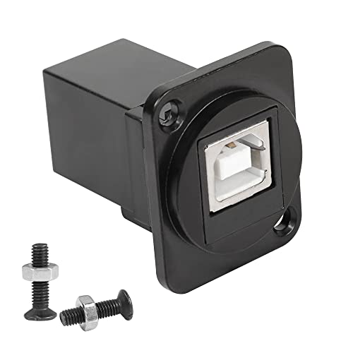 QIANRENON USB B Panel Halterung Drucker buchse Adapter Druckerschnittstelle Verlängerung USB B Buchse zu Buchse Panel Koppler, D-Typ und XLR-Einbaumontage,Für Drucker Scanner Faxgeräte QIANRENON USB B Panel Halterung Drucker buchse Adapter Druckerschnittstelle Verlängerung USB B Buchse zu Buchse Panel Koppler, D-Typ und XLR-Einbaumontage,Für Drucker Scanner Faxgeräte von QIANRENON