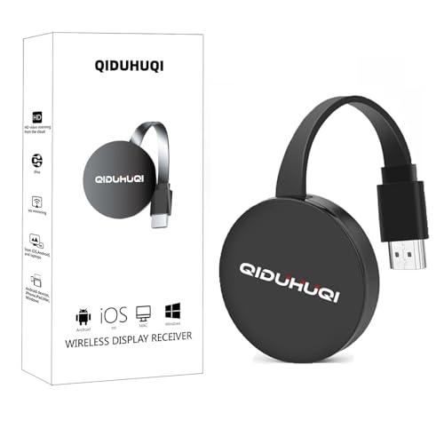 Miracast HDMI-Display-Adapter, kabellos, kompatibel mit i-Phone/i-Pad/Android/i-OS, unterstützt Miracast, DLNA, Airplay Miracast HDMI-Display-Adapter, kabellos, kompatibel mit i-Phone/i-Pad/Android/i-OS, unterstützt Miracast, DLNA, Airplay von QIDUHUQI