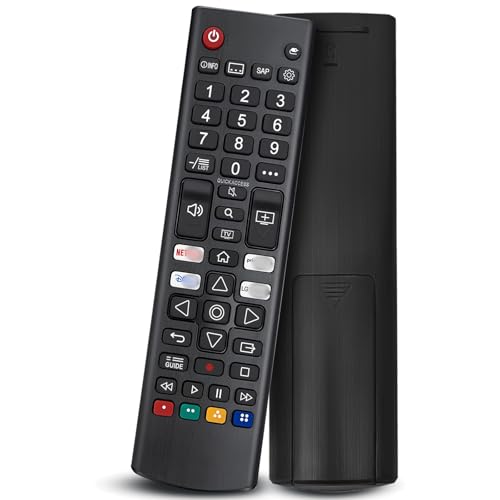 Universal-Fernbedienung für alle LG-TV-Fernbedienungen, kompatibel mit allen L G LED OLED LCD Webos 4K 8K UHD HDTV HDR Smart TV mit Disney Plus, Netflix, LG Channels Taste von QINCINA