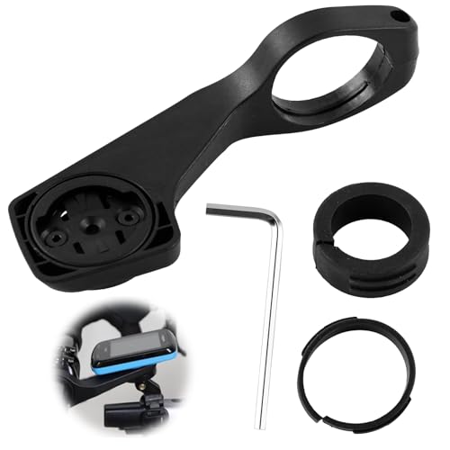 QINGYIWL Fahrradcomputer Halterung für Garmin, XOSS G, iGPSPORT GPS, Durchmesser 25.4mm/31.8mm Fahrradlenker Halterung für Garmin Edge GPS Fahrradcomputer von QINGYIWL
