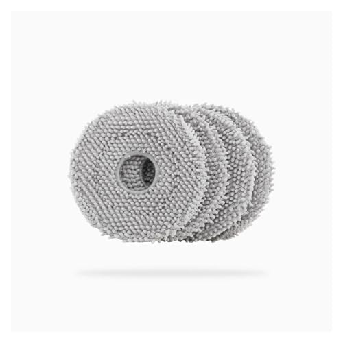 Wischmopp-Ablage, kompatibel mit Roborock FlexiArm Q Revo MaxV/Q Revo Pro. Wischtuchhalter, Wischmopp-Halterung, Ersatzzubehörteile(Mop cloth 4PC) von QINGZHID