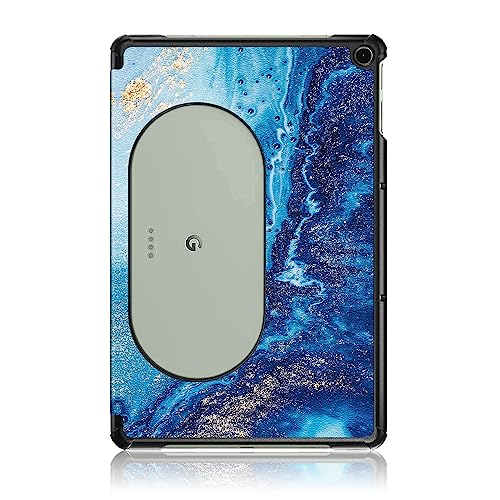 QINOUK Hülle für Google Pixel Tablet, [Standfunktion] Ultradünne Smart Cover mit Auto Sleep Wake, PU und PC Anti-Kratz-Schutzhülle, für Google Pixel Tablet-1 von QINOUK