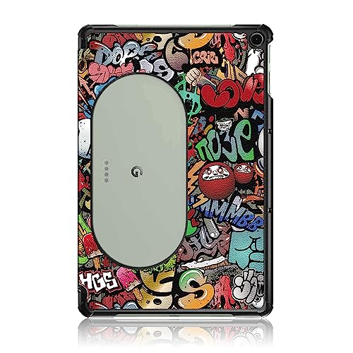 QINOUK Hülle für Google Pixel Tablet, [Standfunktion] Ultradünne Smart Cover mit Auto Sleep Wake, PU und PC Anti-Kratz-Schutzhülle, für Google Pixel Tablet-4 von QINOUK