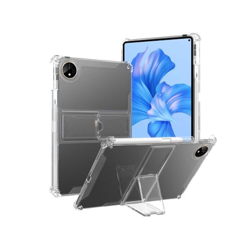 QINOUK Hülle für Huawei MatePad Pro 13.2, [Standfunktion] Ultra-dünne Stoßfeste Airbag Schutzhülle, Weiche TPU Klar Hülle, für Huawei MatePad Pro 13.2-Transparent von QINOUK