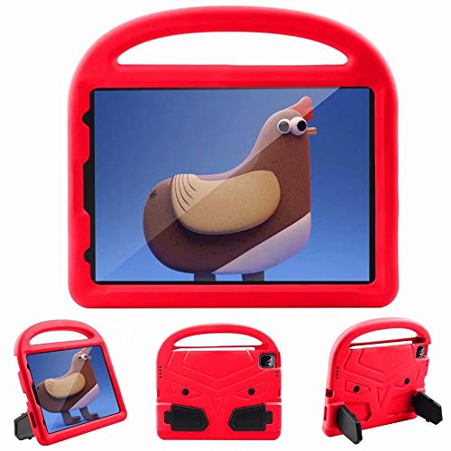 QINYUP Hülle für neues Ipad Pro 11 2020 Kinder Cartoon Sparrow Stoßfest Sicher Eva Tablet Protect Cover Standschale Mit Stiftschlitz-Rot von QINYUP