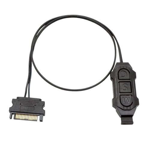 QINZITAO 5 V 3-poliger ARGB-Controller, ARGB, 5 V, 3-poliges Verlängerungskabel, ARGB-Synchronisations-Controller-Kabel für Kühlventilator-Lichtstreifen QINZITAO 5 V 3-poliger ARGB-Controller, ARGB, 5 V, 3-poliges Verlängerungskabel, ARGB-Synchronisations-Controller-Kabel für Kühlventilator-Lichtstreifen von QINZITAO