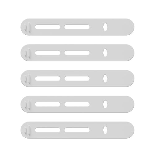 QINZITAO 5 x Silikon-Kabelbinder, Kabel-Organizer, wiederverwendbar, waschbar, Kabelbinder-Management, verstellbarer Ladekabel-Band QINZITAO 5 x Silikon-Kabelbinder, Kabel-Organizer, wiederverwendbar, waschbar, Kabelbinder-Management, verstellbarer Ladekabel-Band von QINZITAO