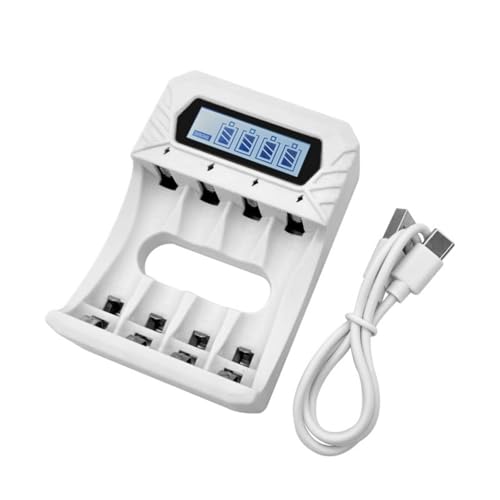 QINZITAO AA und 4 3A wiederaufladbare Batterien, hohe Kapazität, unabhängiges Laden, DC12V 800mA 1,2V NiMH mit geringer Selbstentladung QINZITAO AA und 4 3A wiederaufladbare Batterien, hohe Kapazität, unabhängiges Laden, DC12V 800mA 1,2V NiMH mit geringer Selbstentladung von QINZITAO