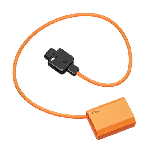 QINZITAO D Tap auf NPFZ100 Batterie-Stromkabel mit geflochtenem Kabel für A7R V/A7IV/A7SIII/A7RIV Kameras mit kontinuierlicher Stromversorgung von QINZITAO