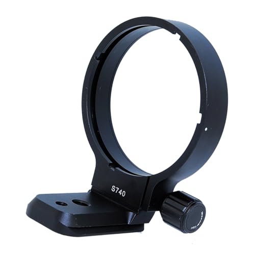 QINZITAO Kameralinsenhals-Stativhalterung mit 1/4 3/8 Schraubenlöchern für S740 70-400 mm Metall-Fotografie-Zubehör QINZITAO Kameralinsenhals-Stativhalterung mit 1/4 3/8 Schraubenlöchern für S740 70-400 mm Metall-Fotografie-Zubehör von QINZITAO