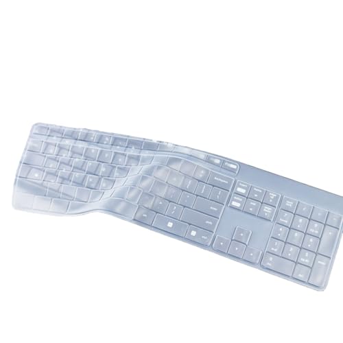 QINZITAO Laptop-Tastatur-Schutzfolien für K235, K375, MK235, MK315, Silikon-Tastaturfolie, transparent, Schutz für Zugang QINZITAO Laptop-Tastatur-Schutzfolien für K235, K375, MK235, MK315, Silikon-Tastaturfolie, transparent, Schutz für Zugang von QINZITAO