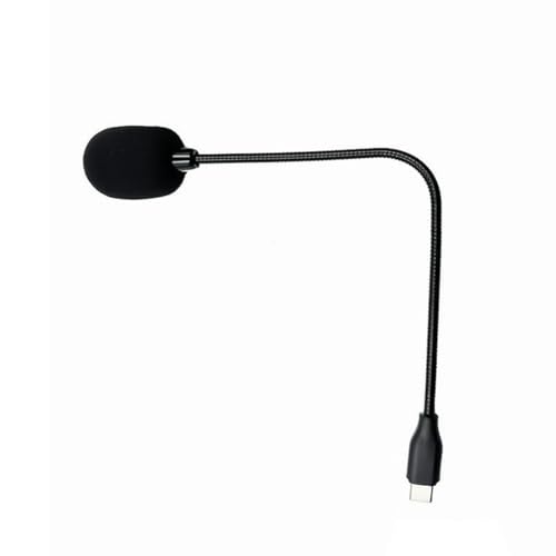 QINZITAO Schwanenhalsmikrofon Typ C mit IC-Chip, 20 Hz - 16 kHz Frequenzgang, omnidirektionales Mikrofon und winddichte Schwammhülse QINZITAO Schwanenhalsmikrofon Typ C mit IC-Chip, 20 Hz - 16 kHz Frequenzgang, omnidirektionales Mikrofon und winddichte Schwammhülse von QINZITAO