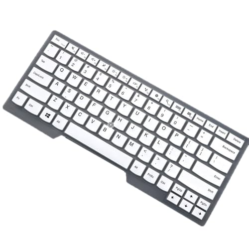 QINZITAO Silikon-Tastatur-Schutzfolie für T480S/T490S T495 T495s Tastaturen, wasserdicht, einfach zu verwenden und wiederverwendbar von QINZITAO