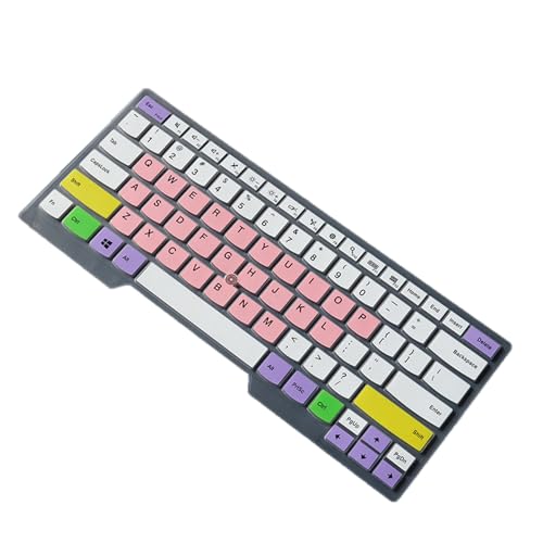 QINZITAO Silikon-Tastatur-Schutzfolie für T480S/T490S T495 T495s Tastaturen, wasserdicht, einfach zu verwenden und wiederverwendbar von QINZITAO