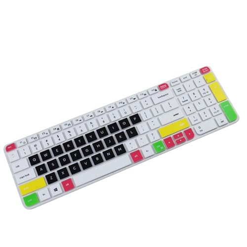 QINZITAO Wasserdichte Silikon-Tastaturabdeckungen für K580/K585/K470/MK470 kabellose Tastatur-Zubehör von QINZITAO