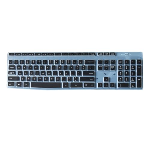 QINZITAO Wasserdichte Silikon-Tastaturabdeckungen für MK345 K345 kabellose Tastatur-Zubehör von QINZITAO