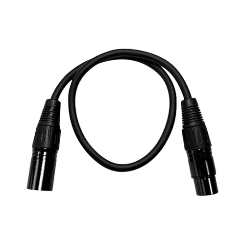 QINZITAO XLRs Mikrofonkabel, Stecker auf Buchse, 3-polig, Mikrofonkabel für Sound-Ausrüstung QINZITAO XLRs Mikrofonkabel, Stecker auf Buchse, 3-polig, Mikrofonkabel für Sound-Ausrüstung von QINZITAO