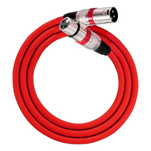 QINZITAO XLRs Mikrofonkabel, Stecker auf Buchse, 3-polig, Mikrofonkabel für Sound-Ausrüstung QINZITAO XLRs Mikrofonkabel, Stecker auf Buchse, 3-polig, Mikrofonkabel für Sound-Ausrüstung von QINZITAO