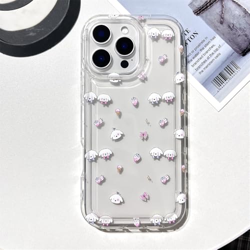 Kompatibel mit iPhone 13 Western Strawberry Puppy Air-Cushion Anti-Fall Phone Case Kompatibel mit iPhone 13 Western Strawberry Puppy Air-Cushion Anti-Fall Phone Case von QIODAYI
