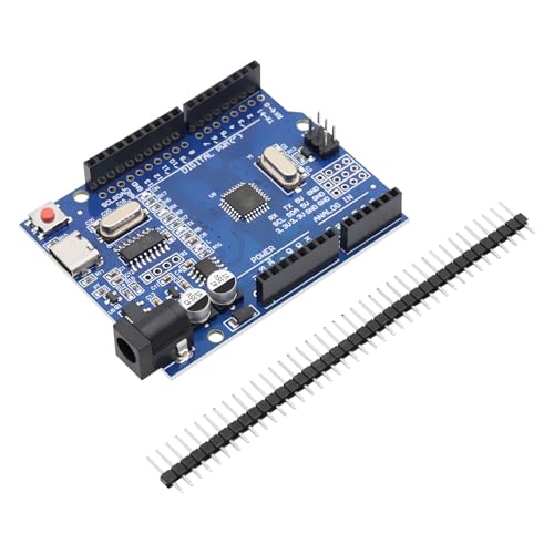 QIQIAZI Rev3 Development Board,Mikrocontroller Board mit USB-C Anschluss,16MHz,CH340,Kompatibel mit Arduino QIQIAZI Rev3 Development Board,Mikrocontroller Board mit USB-C Anschluss,16MHz,CH340,Kompatibel mit Arduino von QIQIAZI