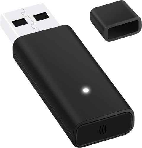 QIQIAZI Wireless Adapter für Xbox One Controller kompatibel mit PC Windows 10, USB Wireless Gaming Receiver für PC Laptops und Tablets von QIQIAZI