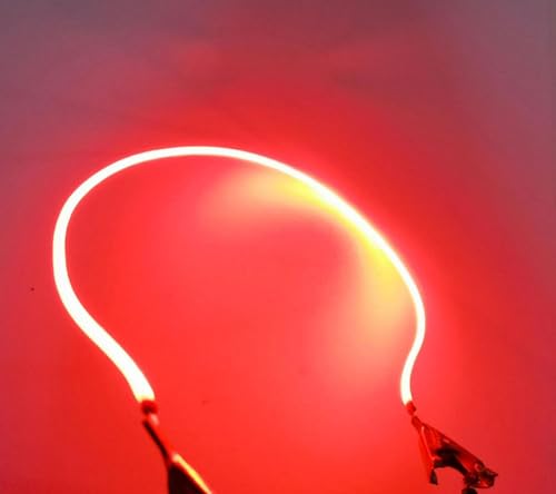 LED-Streifen, flexibel, 3 V, FPC-Filament, mehrfarbig, 38 mm - 460 mm, warmes Licht 2200 K/Weiß, 6500 K/RGB, für DIY-Dekoration, Redlight 95 mm LED-Streifen, flexibel, 3 V, FPC-Filament, mehrfarbig, 38 mm - 460 mm, warmes Licht 2200 K/Weiß, 6500 K/RGB, für DIY-Dekoration, Redlight 95 mm von QIROGKC
