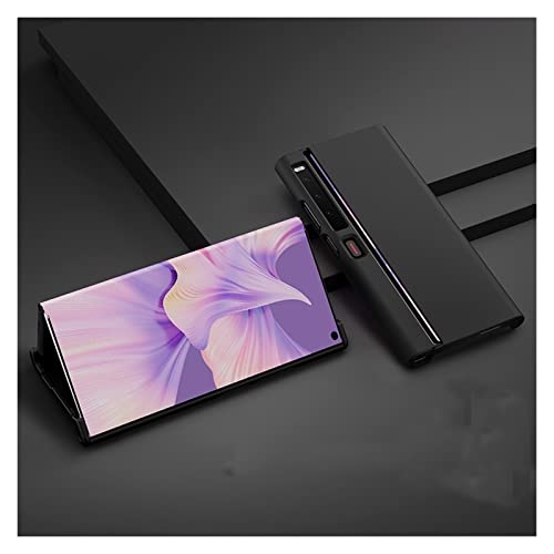 Full Protection Matte Hard PC Back Protective Phone Cover Kompatibel mit Huawei Mate XS2 (Farbe : Schwarz) von QISUO
