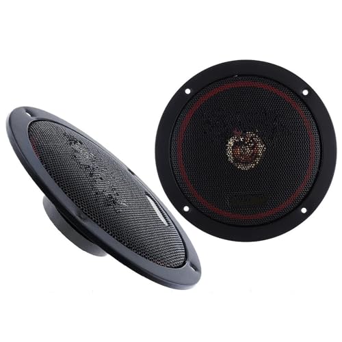 QIUYMGFG Audio Hochtöner 2 stücke 6,5 Zoll 12V 150W Auto Koaxial Lautsprecher Set Fahrzeug Tür Auto Musik Stereo Vollständige Palette Frequenz Lautsprecher Tweeter von QIUYMGFG