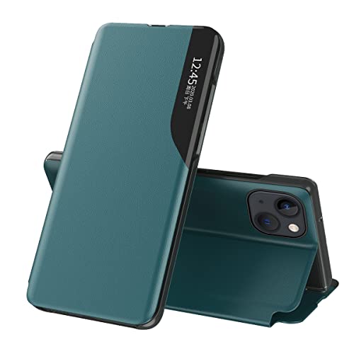 QIWEIQING Samsung Galaxy A22 4G Hülle Bookstyle Mirror Design Makeup Clear View Window Ständer Ganzkörperschutz Bumper Flip Folio Shell Schutzhüllen für Samsung Galaxy A22 4G. Green QH3 QIWEIQING Samsung Galaxy A22 4G Hülle Bookstyle Mirror Design Makeup Clear View Window Ständer Ganzkörperschutz Bumper Flip Folio Shell Schutzhüllen für Samsung Galaxy A22 4G. Green QH3 von QIWEIQING