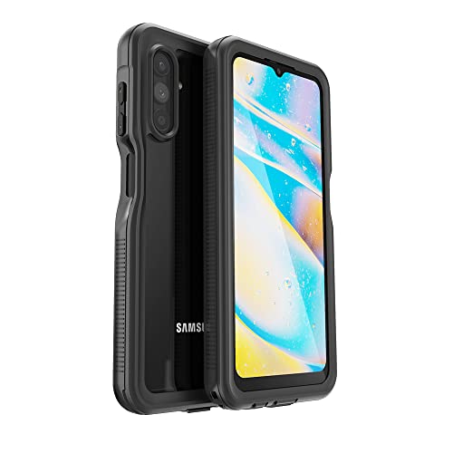 QIWEIQING wasserdichte Hülle für Samsung Galaxy A13 5G Schutzhülle Ganzkörper Unterwasser Wasserdicht IP68 Rugged Schale Wasserschutzhülle mit Displayschutz für Galaxy A04S.Schwarz FSK von QIWEIQING