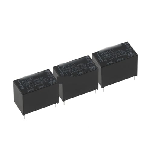 Relais, 2 Stück Relais JV12S-KT JV24S-KT 4PIN 5A30VDC(JV24S KT) von QJFORU