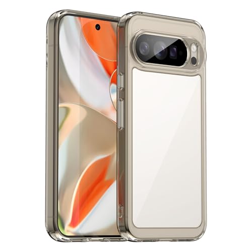 QJONSIU Hülle Kompatibel mit Google Pixel 10 Pro XL, Anti-Kratzer HD Clear Schutzhülle Case Weicher TPU-Rahmen & Harte PC-Rückseite-Grau QJONSIU Hülle Kompatibel mit Google Pixel 10 Pro XL, Anti-Kratzer HD Clear Schutzhülle Case Weicher TPU-Rahmen & Harte PC-Rückseite-Grau von QJONSIU