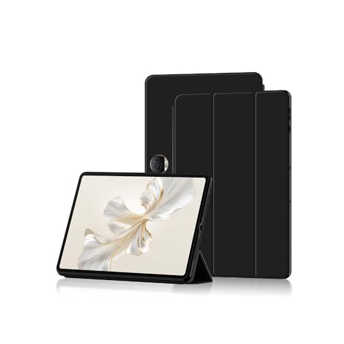 QJONSIU Hülle Kompatibel mit Honor Pad 10, Standfunktion TPU Anti-Kratz Schutzhülle, Ultradünnes Smart Cover Kickstand Hülle-Schwarz von QJONSIU